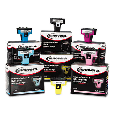 Innovera® Remanufactured Cyan Ink, Replacement For Hp 02 (c8771wn), 400 Page-yield freeshipping - TVN Wholesale
